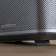 A close-up of the XGIMI Halo+ projector's flip-out support stand on the bottom.